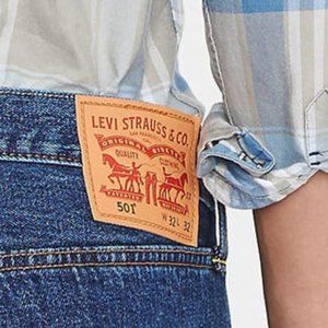 NEW IN BAG! Levi's® Premium 501® Original Straight Leg Jeans (Org.$98)